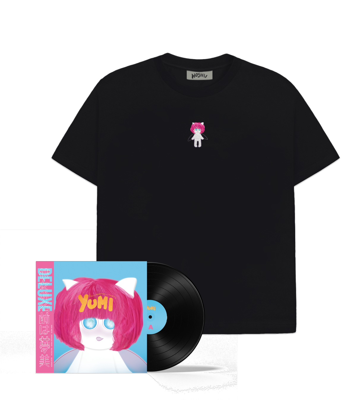 HOSHII YUMI T-SHIRT + HER NAME WAS YUMI DELUXE (VINYL)