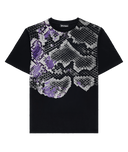 ALESHEN OFFSKIN BLACK T-SHIRT