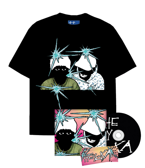 T-Shirt + HEYOKA EP CD + BSK STICKERS