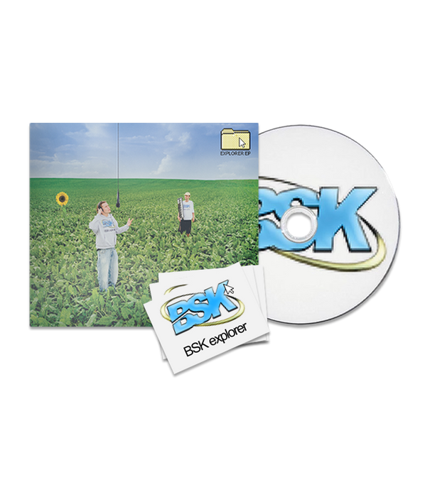 EXPLORER EP CD + BSK STICKERS